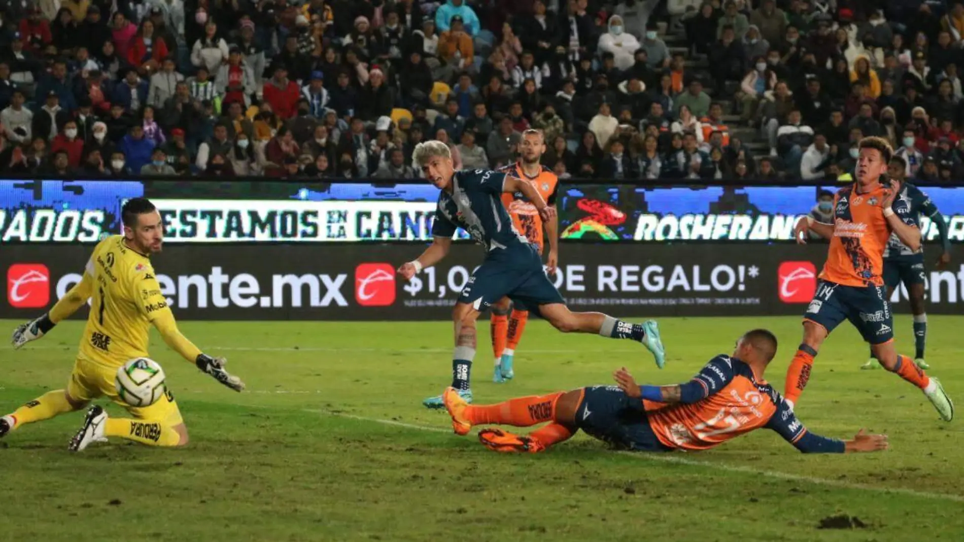 Un año y medio presume el blanquiazul sin metas en cero